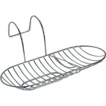 Mýdlenka M.A.T. GROUP mýdlenka závěs.na vanu ovál 28x12,5cm velká Cr 1335