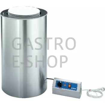 Vestavný zásobník na talíře ASBER DPC-34 - vyhřívaný