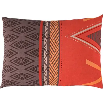 Bytový textil Povlak na polštář hladká bavlna ZAHIRA červená - 50x70cm