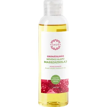 Masážní přípravek Yamuna rostlinný masážní olej - Granátové jablko 250 ml