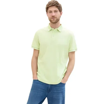 Pánské tričko TOM TAILOR® PÁNSKÉ POLO COOLMAX® - SV. ZELENÉ L