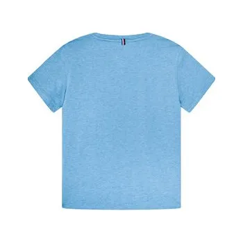 Tommy Hilfiger T-Shirt KB0KB04140 S Světle modrá Regular Fit 7Y