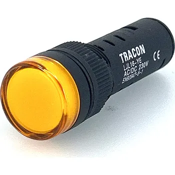 Dioda Tracon electric Kontrolka LED žlutá 16mm ljl16-ye