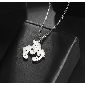 Přívěsek Přívěsek s řetízkem z chirurgické oceli 3 nožičky