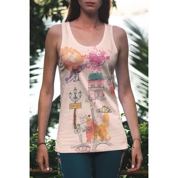 UTOPY Dámské Dámské sportovní tílko Parisienne Velikost: XL