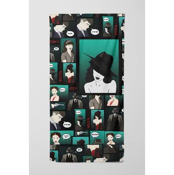 Ručník UTOPY Ručník Comic Thriller Series Woman Edition Rozměr: 70x140