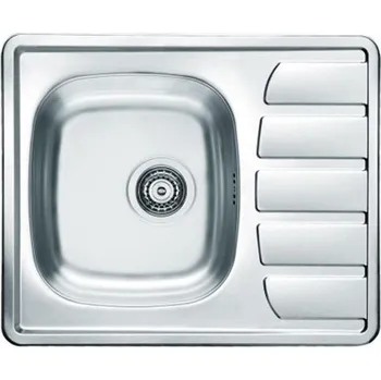 Nerezový dřez dřez nerez 615x500+sifon dekor ALVEUS