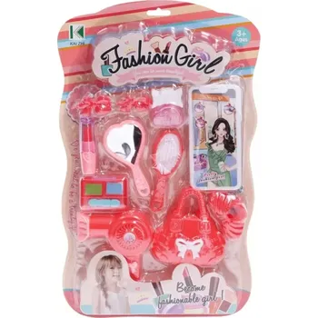 Dřevěná hračka Kosmetický set s kabelkou