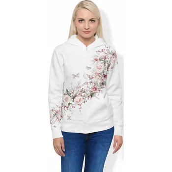 Dámská mikina UTOPY Dámská sportovní mikina Pure Beauty fullprint na zip Velikost: M