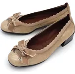 Dámské kožené lodičky HI 99170 vison HISPANITAS béžové Barva: vison, Velikost: 38