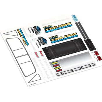 RC náhradní díl Traxxas samolepky TRX-4MT Bigfoot (pro #9812)