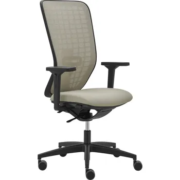RIM kancelářská židle SPACE SP 1523 BARVA POTAHU SEDÁKU: TONAL 3206 šedá, SÍŤ ZÁDOVÉ OPĚRKY: MESH TALE 494 černá
