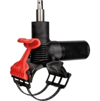 Kanalizační potrubí Aliaxis FRIALEN DAV navrtávací ventil 63x32mm, SDR11, odbočkový, elektro, s prodlouženým hrdlem, voda/plyn, PE100