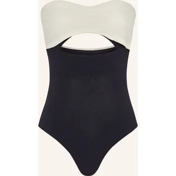 Dámské plavky Jets Australia Dámské Bandeau Plavky Versa Rib, černá /...