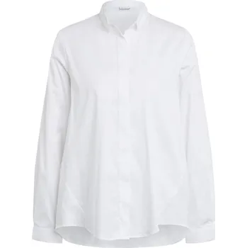 Dámská halenka Soluzione Dámská Oversized Košilová Halenka, bílá, 40