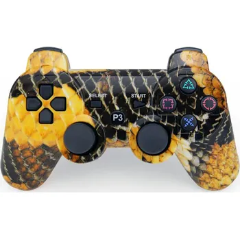 Herní ovladač PS3 bezdrátový ovladač - Snake Skin, nový