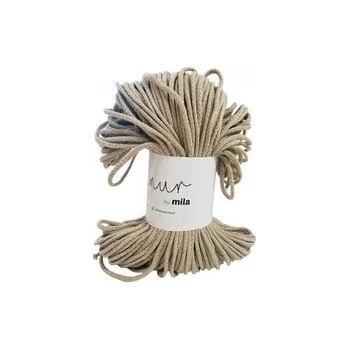 Příze Bavlněná šnůra MILA&nbsp;3&nbsp;mm - stone