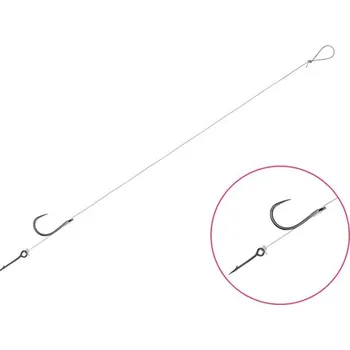 Rybářský háček DELPHIN Feedrový nadväzec FLR Sting / 6ks | 8cm # 6