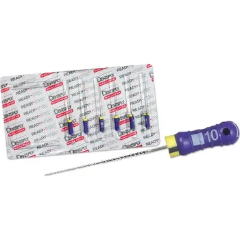 DentSply Maillefer READY•STEEL C+ file Délka nástroje: 25mm, Velikost: 010