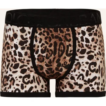 Pánské oblečení Dolce & Gabbana Pánské Boxerky, černá / hnědá / světle hnědá, 54