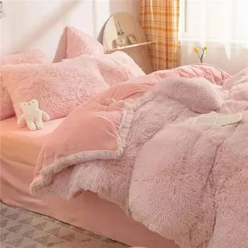 Povlečení Měkké a pohodlné ložní prádlo - Růžová, 861