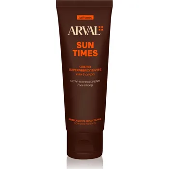 Přípravek po opalování Arval Half Times Ultra-Tanning Cream krém pro intenzivní opálení 150 ml