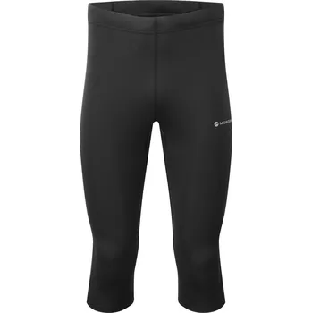 MONTANE MEN'S SLIPSTREAM 3/4 TRAIL TIGHTS-REG LEG Barva: black, Velikost: XXL