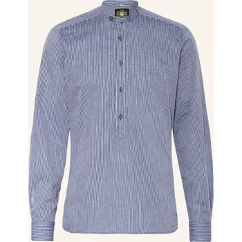 Pánská košile Hammerschmid Pánská Krojová Košile Slim Fit S Podílem Lnu A...