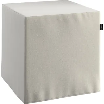 Taburet Sedák Cube - kostka pevná 40x40x40, šedá, 40 x 40 x 40 cm, Ingrid