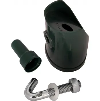 Příslušenství pro plot PILECKÝ Koncovka vzpěry PVC černá 38 mm