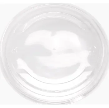 Jednorázové nádobí ECOFOL Plastové víčko PET na misku EKO na salát Ø150 mm (50 ks)