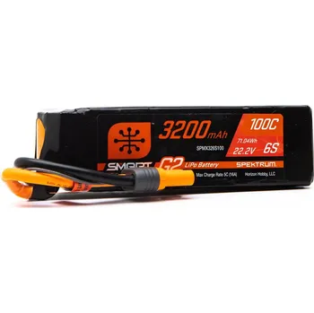 RC model letadla Spektrum Smart G2 LiPo 22.2V 3200mAh 100C IC5