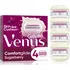 Gillette Venus ComfortGlide Sugarberry náhradní břity, 4 ks