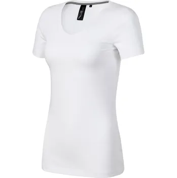 pracovní tričko Malfini 701 Tričko dámské ACTION V-NECK formula red vel.L