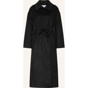 Dámský kabát Ba&Sh Dámský Vlněný Kabát Kate, černá, 34