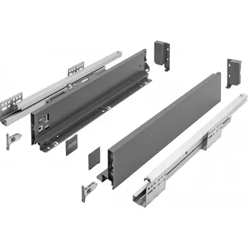 Elektrická zásuvka Zásuvka AXISPRO 450 mm antracit – nízká H84