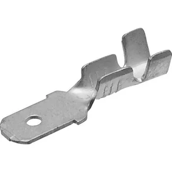 Auto elektroinstalace Konektor kolík 4,8mm,kabel 0,5-1,0 mm², balení 100ks<br />Výrobce: IMP - 427822