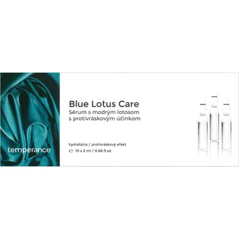 Pleťové sérum PHYTOCOSMA Blue Lotus Care - Sérum v ampulkách s modrým lotosem a kyselinou hyaluronovou | 10x2ml