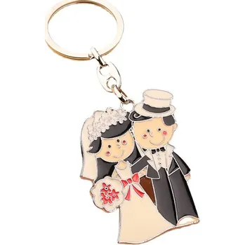 B-TOP Přívěsek na klíče Nevěsta a Ženich