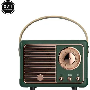 Bluetooth reproduktor Mini bluetooth reproduktor s FM rádiem - Zelená