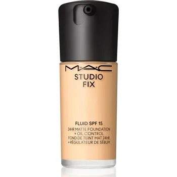 Dekorativní kosmetika MAC Cosmetics Studio Fix Fluid SPF 15 24HR Matte Foundation + Oil Control matující make-up SPF 15 odstín NC13 30 ml
