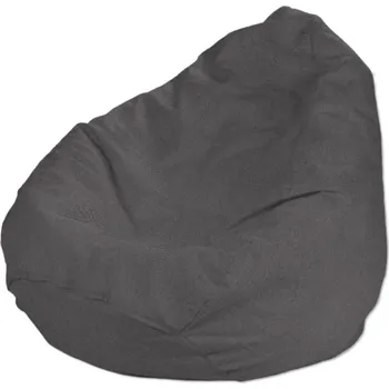 Sedací pytel Sedací vak s volbou látky - 3 velikosti, grafitová, Ø80 x 115 cm, Etna