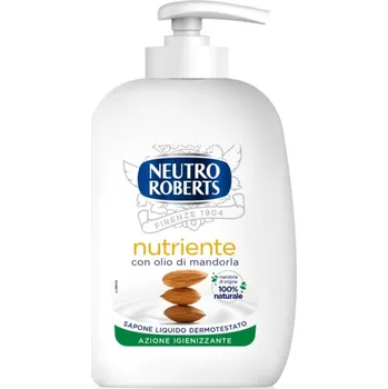Mýdlo Neutro Roberts Olio di Mandorla tekuté mýdlo na ruce s vyživujícím účinkem 200 ml