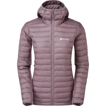 Dámská softshellová bunda MONTANE WOMEN'S ICARUS LITE HOODIE Barva: moonscape, Velikost: UK12/EUR40/US8/M