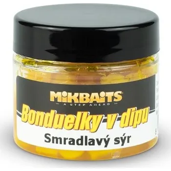 Nástraha Mikbaits Kukuřičky v Dipu 50 ml - smradlavý sýr