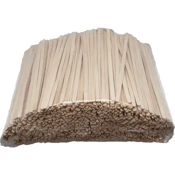 Jednorázové nádobí ATC-EURO-GROUP Míchátka na kávu 160 mm bambusová sada 1000 ks