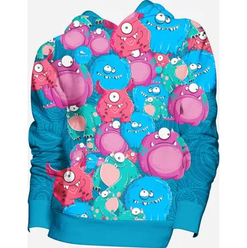 Dámská mikina UTOPY Dámská sportovní mikina Monsterz fullprint Velikost: XXL