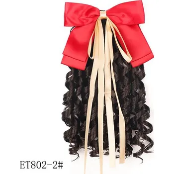 Dětský batoh Dětský příčesek, lokny s mašlí - ET802-2,22 cm