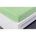 XPOSE® Froté prostěradlo Exclusive - světle zelené 200x220 cm, Froté + Prodloužená možnost vrácení zboží do 50 dnů