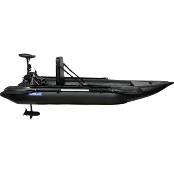 Člun Kajak nafukovací 12bb černý + motor